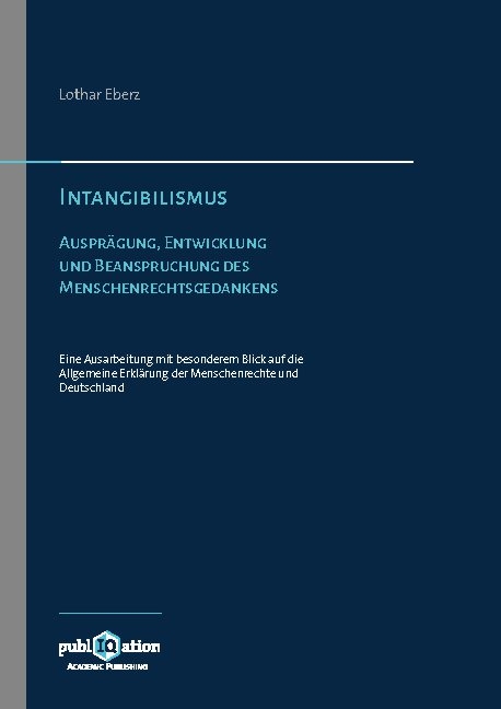 Intangibilismus - Lothar Eberz