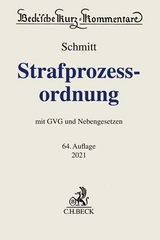 Strafprozessordnung - Bertram Schmitt