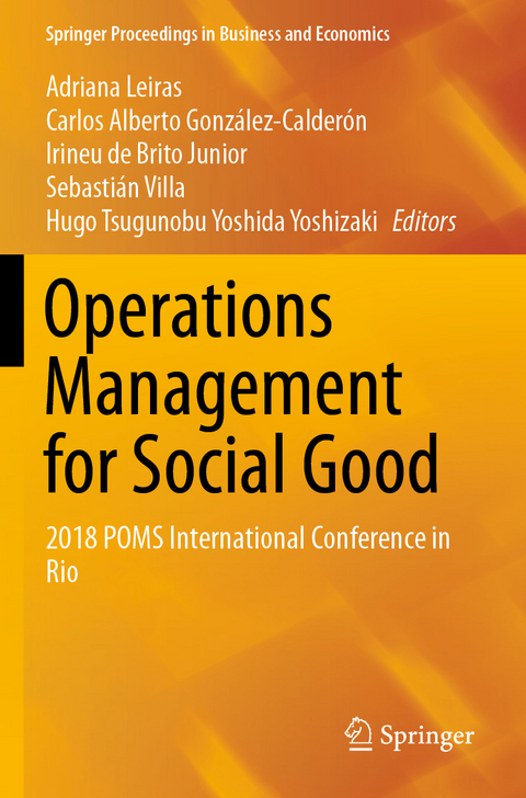 Operations Management for Social Good - 