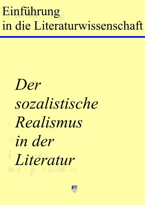 Einleitung in die Literaturwissenschaft - 