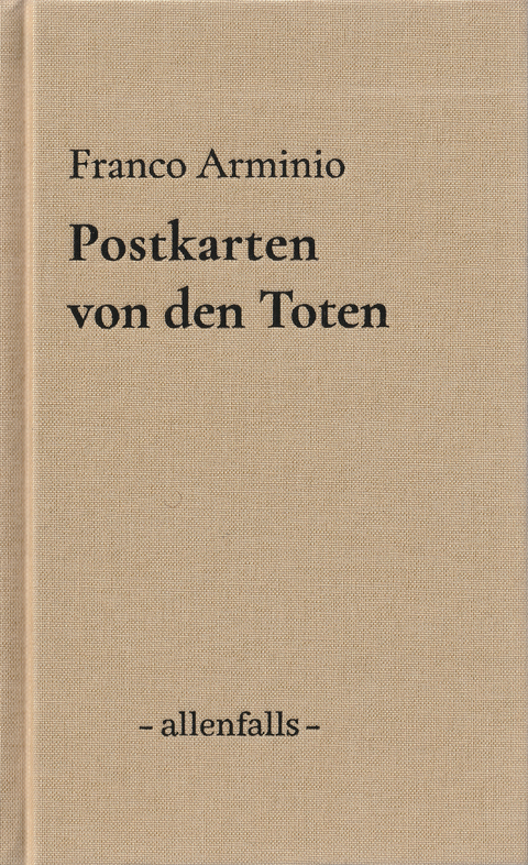 Postkarten von den Toten - Franco Arminio