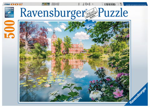 Ravensburger Puzzle 16593 - Märchenhaftes Schloss Muskau - 500 Teile Puzzle für Erwachsene und Kinder ab 14 Jahren