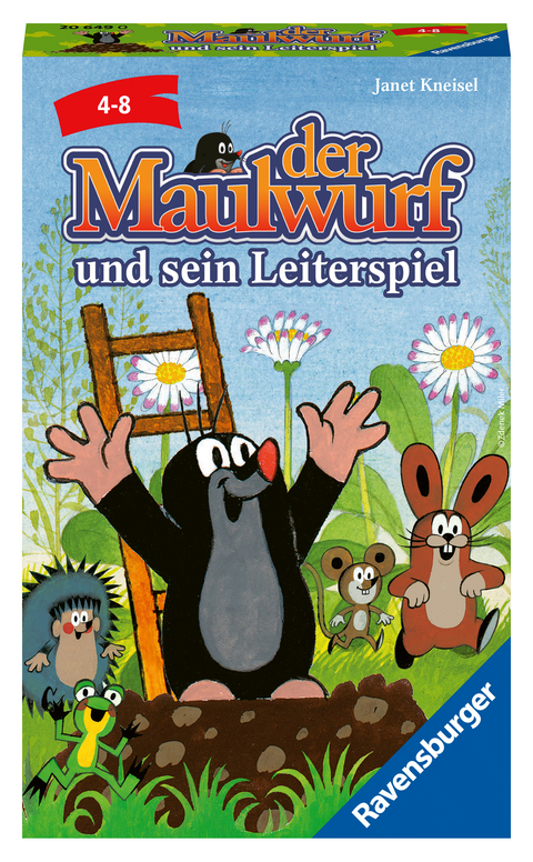 Der Maulwurf und sein Leiterspiel, ein Mitbringspiel von Ravensburger für Kinder ab 4 Jahren - Janet Kneisel