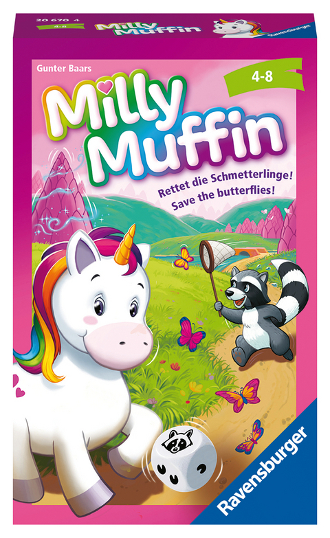 Ravensburger®, Milly Muffin, 20670, kooperatives Einhorn Kinderspiel ab 4 Jahren - Gunter Baars