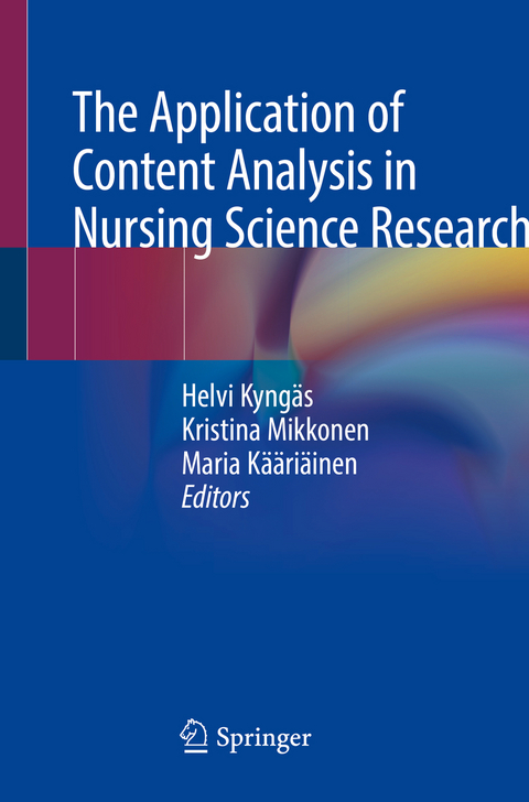 The Application of Content Analysis in Nursing Science Research - 