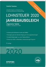 Tabelle, Lohnsteuer Jahresausgleich 2020 - 