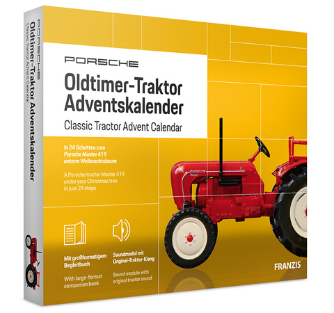 Porsche Oldtimer-Traktor Adventskalender