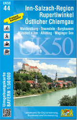 UK50-44 Inn-Salzach-Region, Rupertiwinkel, Östlicher Chiemgau - Breitband und Vermessung Landesamt für Digitalisierung  Bayern