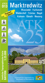 ATK25-D13 Marktredwitz (Amtliche Topographische Karte 1:25000) - 