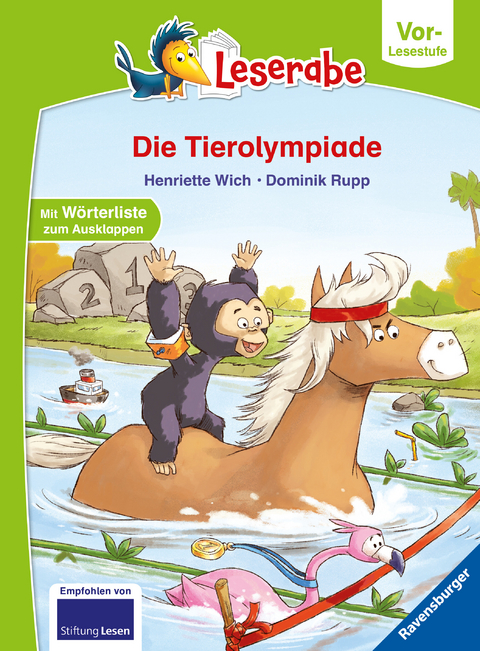 Die Tierolympiade - Leserabe ab Vorschule - Erstlesebuch für Kinder ab 5 Jahren - Henriette Wich