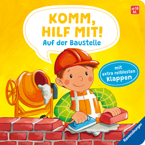 Komm, hilf mit! Auf der Baustelle - Emilie Jakobs