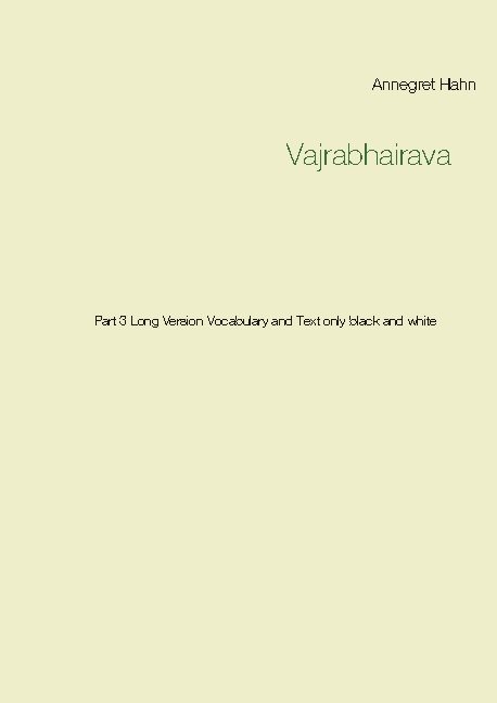 Vajrabhairava - Annegret Hahn