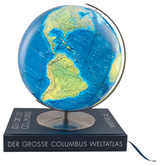 DER GROSSE COLUMBUS WELTATLAS mit GLOBUS