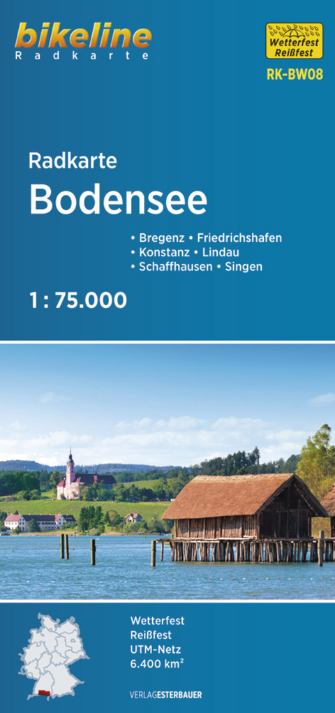 Radkarte Bodensee (RK-BW08) - 