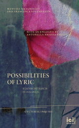 Possibilities of Lyric - Manuele Gragnolati, Francesca Southerden