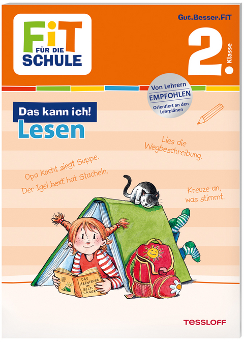 FiT FÜR DIE SCHULE. Das kann ich! Lesen 2. Klasse - Andrea Tonte