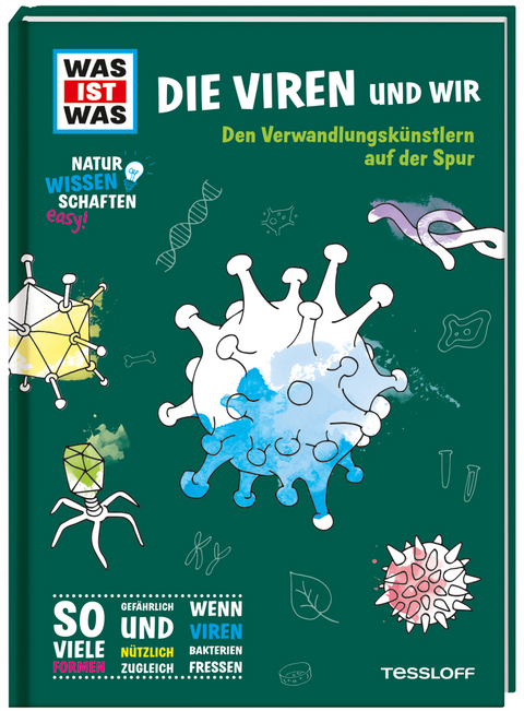 WAS IST WAS Naturwissenschaften easy! Biologie. Die Viren und wir - Dr. Manfred Baur