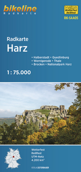 Radkarte Harz (RK-SAA05) - Esterbauer Verlag