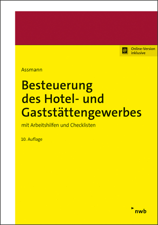 Besteuerung des Hotel- und Gaststättengewerbes - Eberhard Assmann