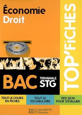 Economie, droit, bac terminale STG -  Alain Lacroux,  Christelle Martin-Lacroux