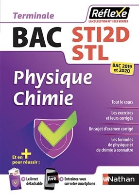 Physique chimie : bac STI2D-STL, terminale : bac 2019 et 2020