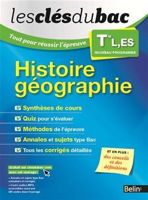 Histoire géographie terminale L, ES : nouveau programme - Nicolas (1967-.... Balaresque,  géopoliticien)