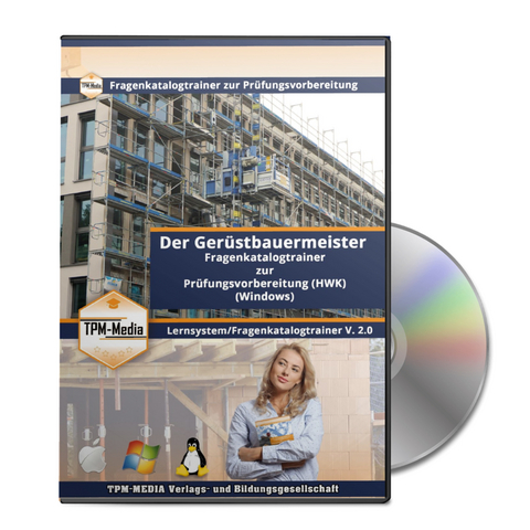 Gerüstbauermeister (m/w/d) Lerntrainer mit über 3300 Lern-/Prüfungsfragen - Thomas Mueller