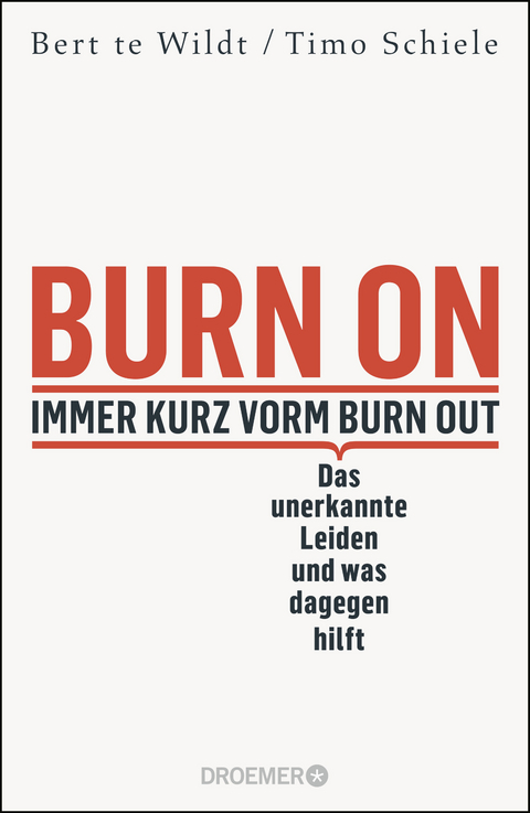 Burn On: Immer kurz vorm Burn Out - Bert te Wildt, Timo Schiele