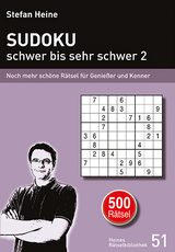 SUDOKU - schwer bis sehr schwer 2 - 