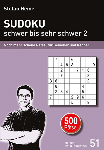 SUDOKU - schwer bis sehr schwer 2 - 