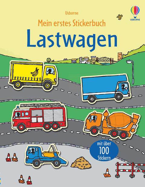 Mein erstes Stickerbuch: Lastwagen - Sam Taplin