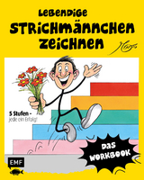 Lebendige Strichmännchen zeichnen – Das Workbook - Andreas Tschudin