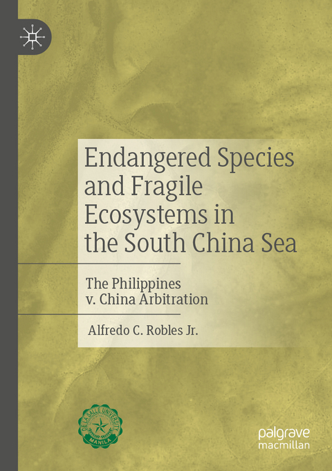 Endangered Species and Fragile Ecosystems in the South China Sea - Jr. Robles  Alfredo C.