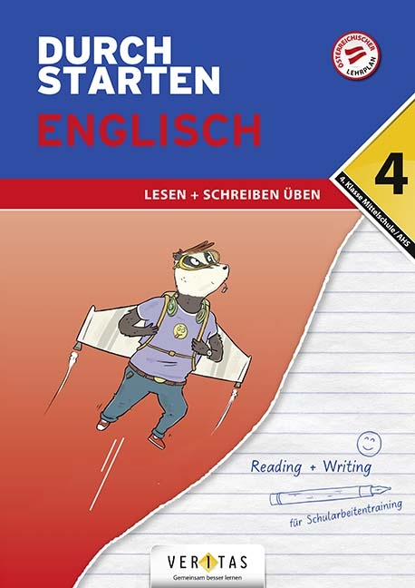 Durchstarten Englisch 4. Klasse Mittelschule/AHS Lesen und Schreiben üben - Nicole Eisinger-Müllner, Julie Eiwen, Franz Zach