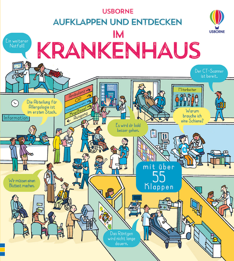 Aufklappen und Entdecken: Im Krankenhaus - Katie Daynes, Dr. Zoe Fritz