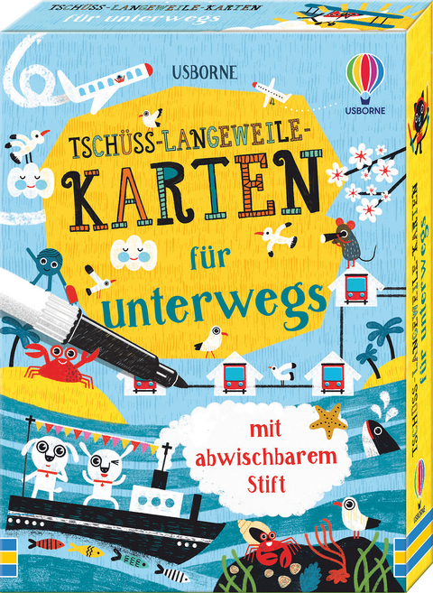 Tschüss-Langeweile-Karten für unterwegs - Lucy Bowman