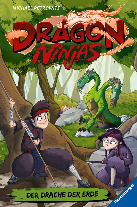 Dragon Ninjas, Band 4: Der Drache der Erde | Drachenstarkes Kinderbuch ab 8 Jahre | Cooles Geschenk für Jungs und Mädchen - Michael Petrowitz