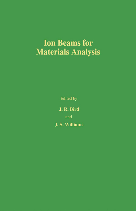 Ion Beams for Materials Analysis - 