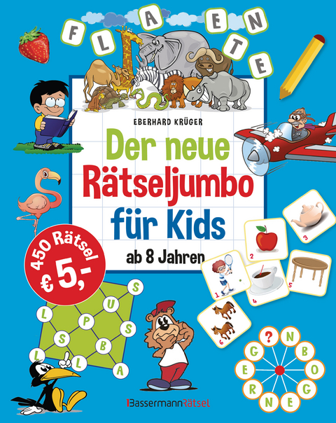 Der neue Rätseljumbo für Kids - Eberhard Krüger