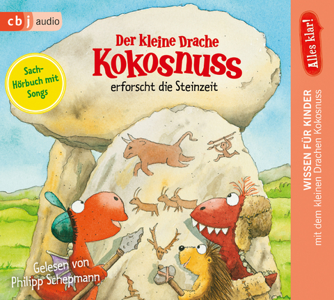 Alles klar! Der kleine Drache Kokosnuss erforscht die Steinzeit - Ingo Siegner