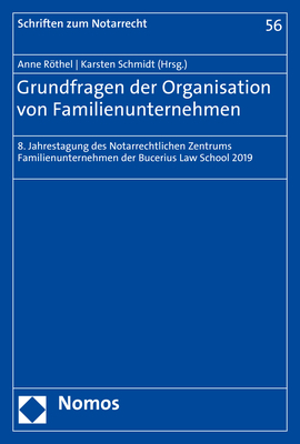 Grundfragen der Organisation von Familienunternehmen - 