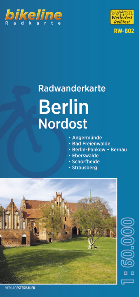 Radwanderkarte Berlin Nordost RW-B02 - 