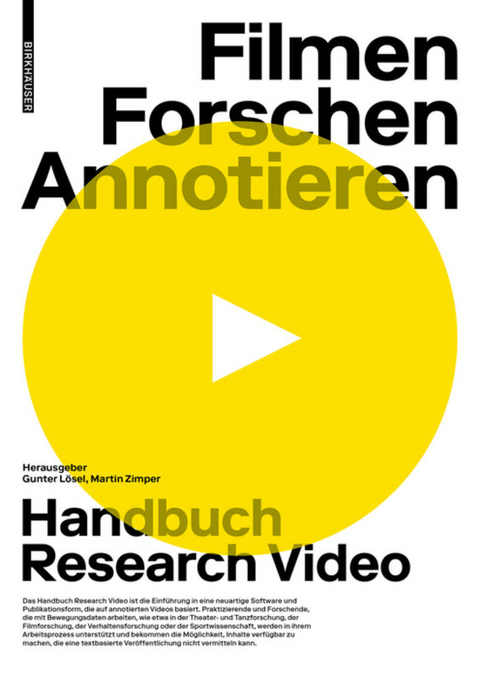 Filmen, Forschen, Annotieren - 