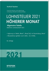 Tabelle, Lohnsteuer 2021 Höherer Monat - 