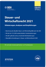 Steuer- und Wirtschaftsrecht 2021 - Bdi, Unternehmen; Ebner Stolz, Unternehmen