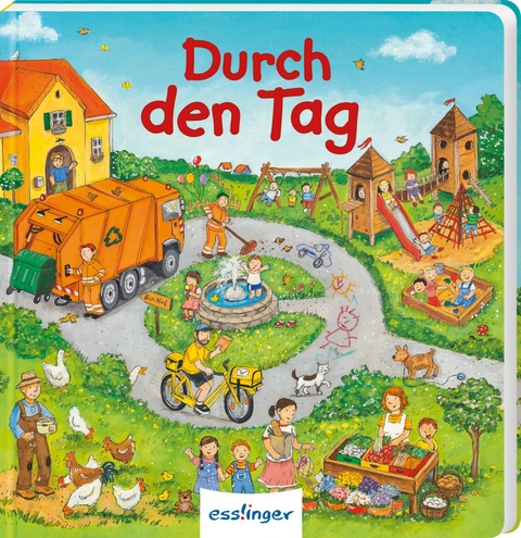 Mein allererstes Wimmelbuch: Durch den Tag (Mini-Ausgabe) - Sibylle Schumann