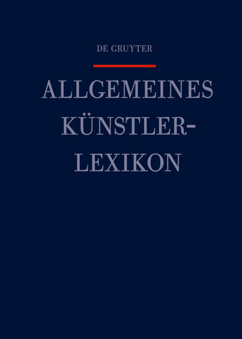 Allgemeines Künstlerlexikon (AKL) / Pellegrini - Pinstok - 