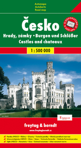 Tschechien - Burgen (Autokarte 1:500.000, Softcover)