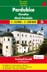 Pardubice / Pardubitz (Stadtplan 1:12.000)