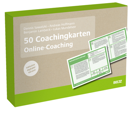 50 Coachingkarten Online-Coaching - Dennis Sawatzki, Andreas Hoffmann, Benjamin Lambeck, Lukas Mundelsee